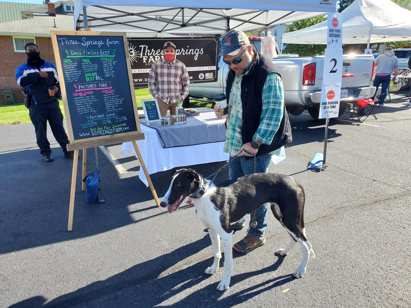 Farmers Market Culpeper 1st day